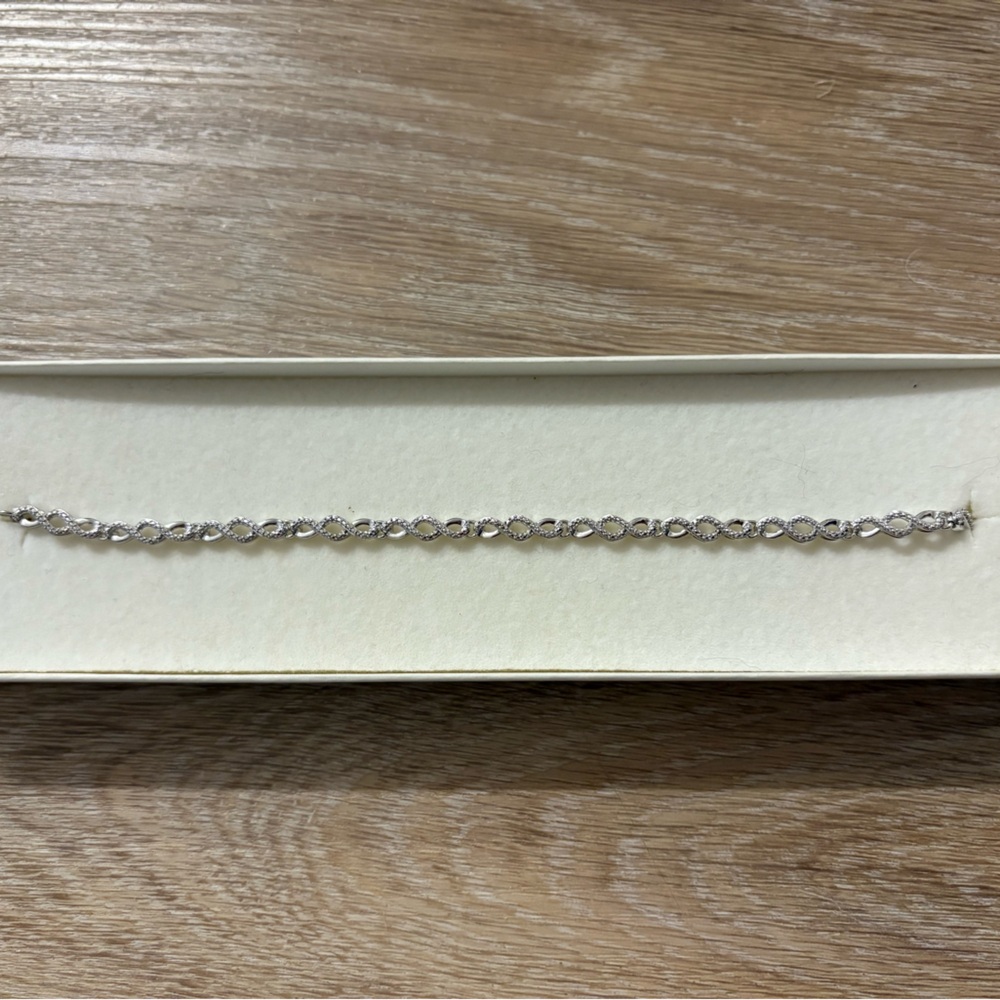 Silver Infinity Bracelet